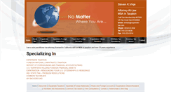 Desktop Screenshot of expatriate-tax.com